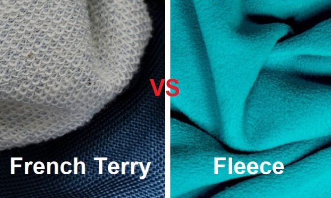 Difference between French Terry and Fleece in hoodies: Pros and cons