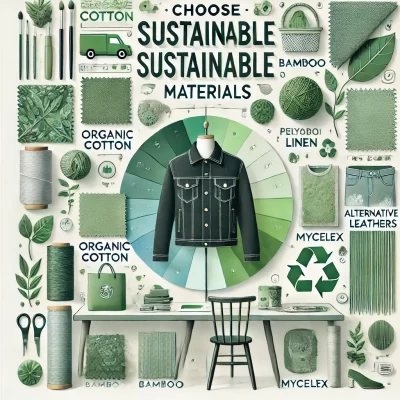 Choose Sustainable Materials