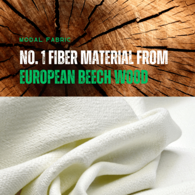 Modal Fabric No. 1 Fiber Material from European Beech Wood