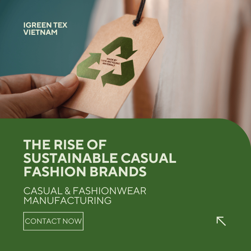 The Rise of Sustainable Casual Fashion Brands - IGREEN TEX