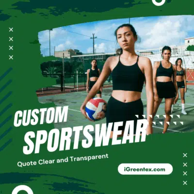 Want an Order and get a CUSTOM Sportswear Quote? iGreen Tex Guides You Through the Process and Key Information Needed!