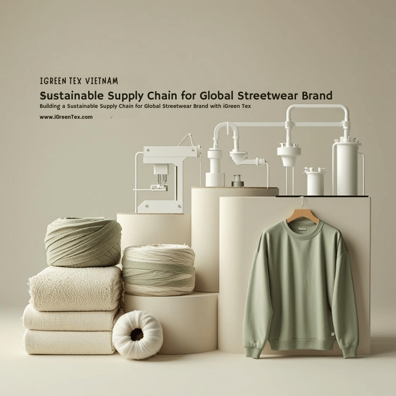 From Source to Consumer: Building a Sustainable Supply Chain for Global Streetwear Brand with iGreen Tex