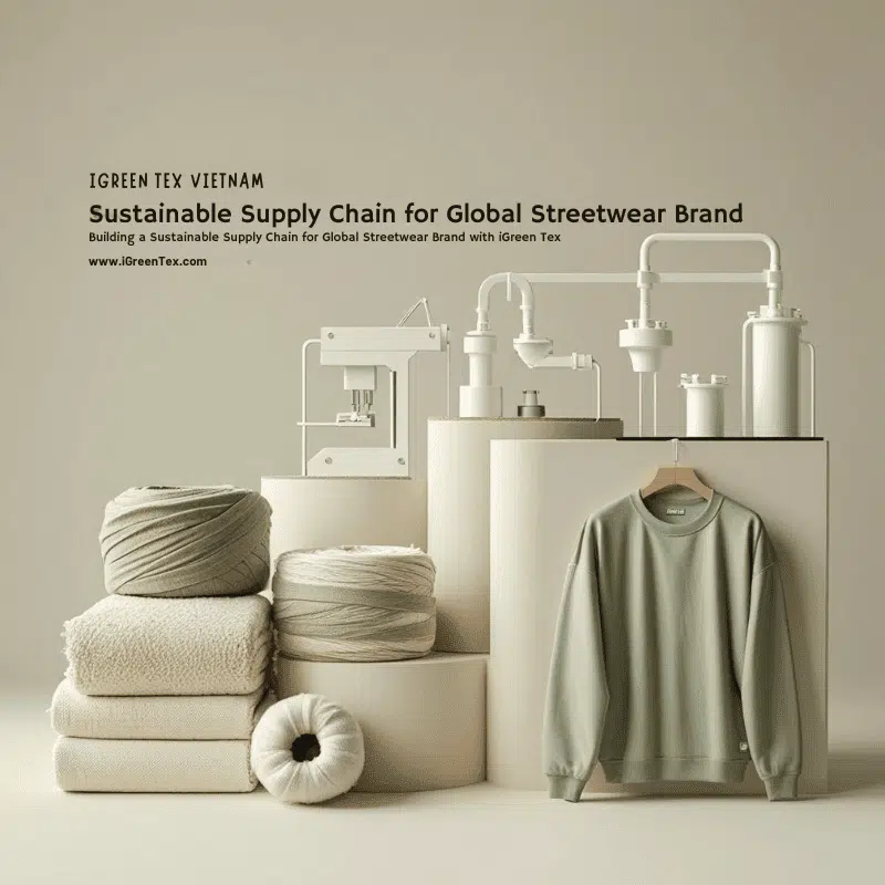 From Source to Consumer: Building a Sustainable Supply Chain for Global Streetwear Brand with iGreen Tex