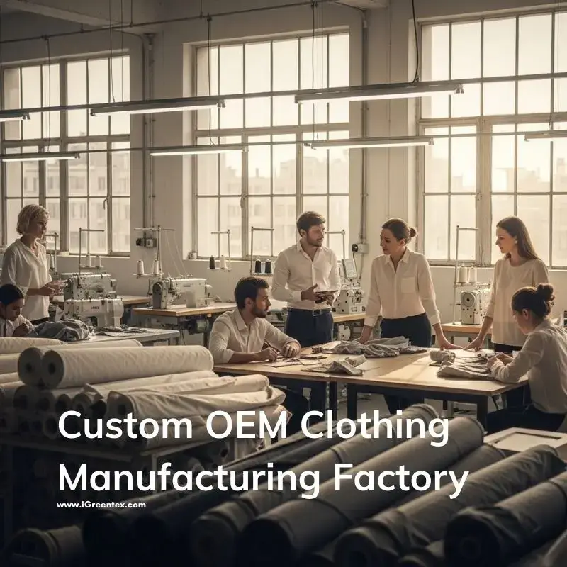 A modern Custom OEM clothing manufacturing factory-2