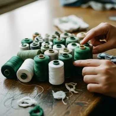 Custom Garment Embroidery Service – Thread & Material Selection