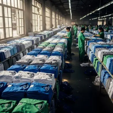 Manufacturing Polo Shirt — B2B Large-Scale Production