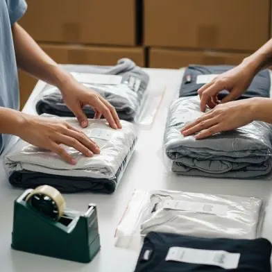 Manufacturing Streetwears — Packing for Export