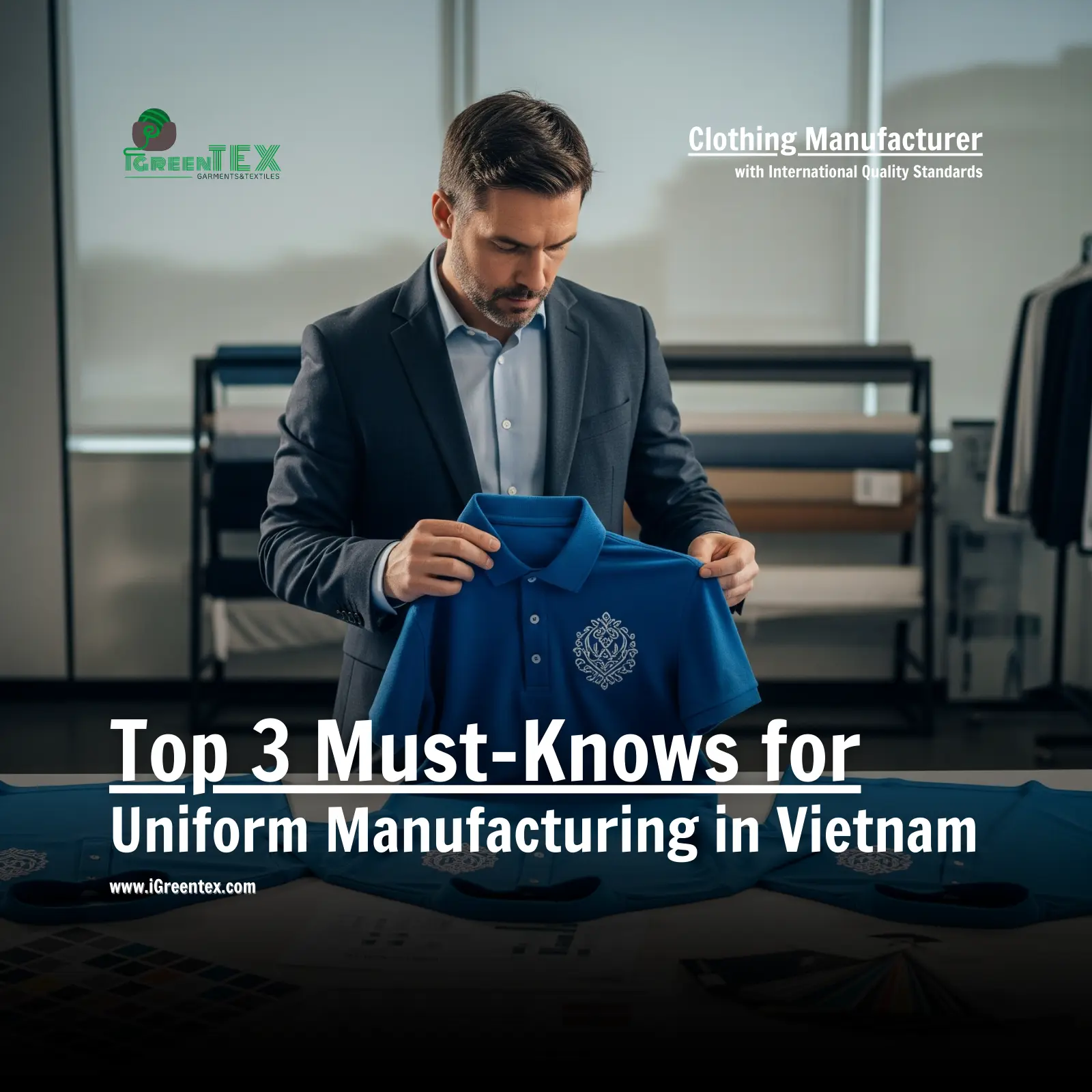 3 Must-Knows for Uniform Manufacturing in Vietnam A Sourcing Manager’s Guide by iGreen Tex Vietnam