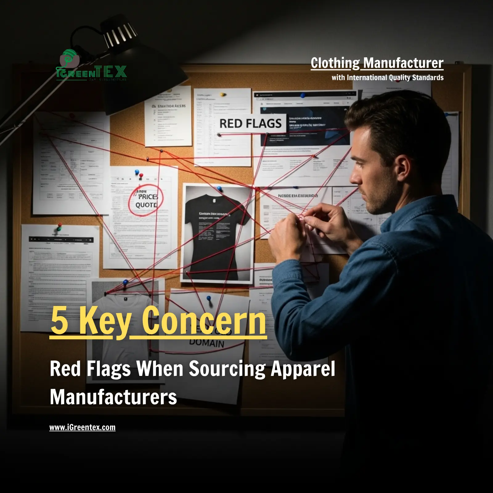 Don't Risk Your Brand: The Guide to 5 Red Flags When Sourcing Apparel Manufacturers