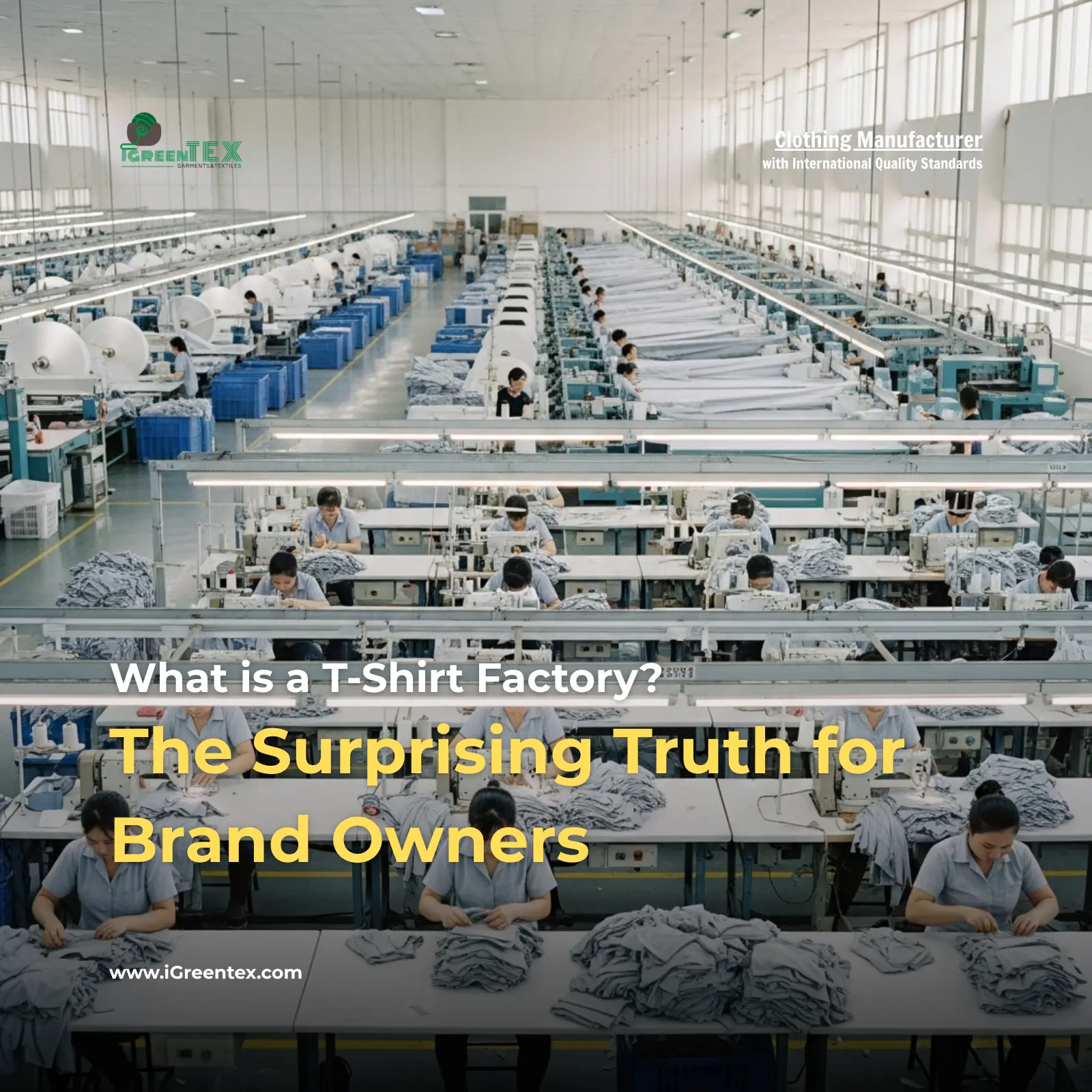 What is a T-Shirt Factory_ The Surprising Truth for Brand Owners - www.iGreentex.com