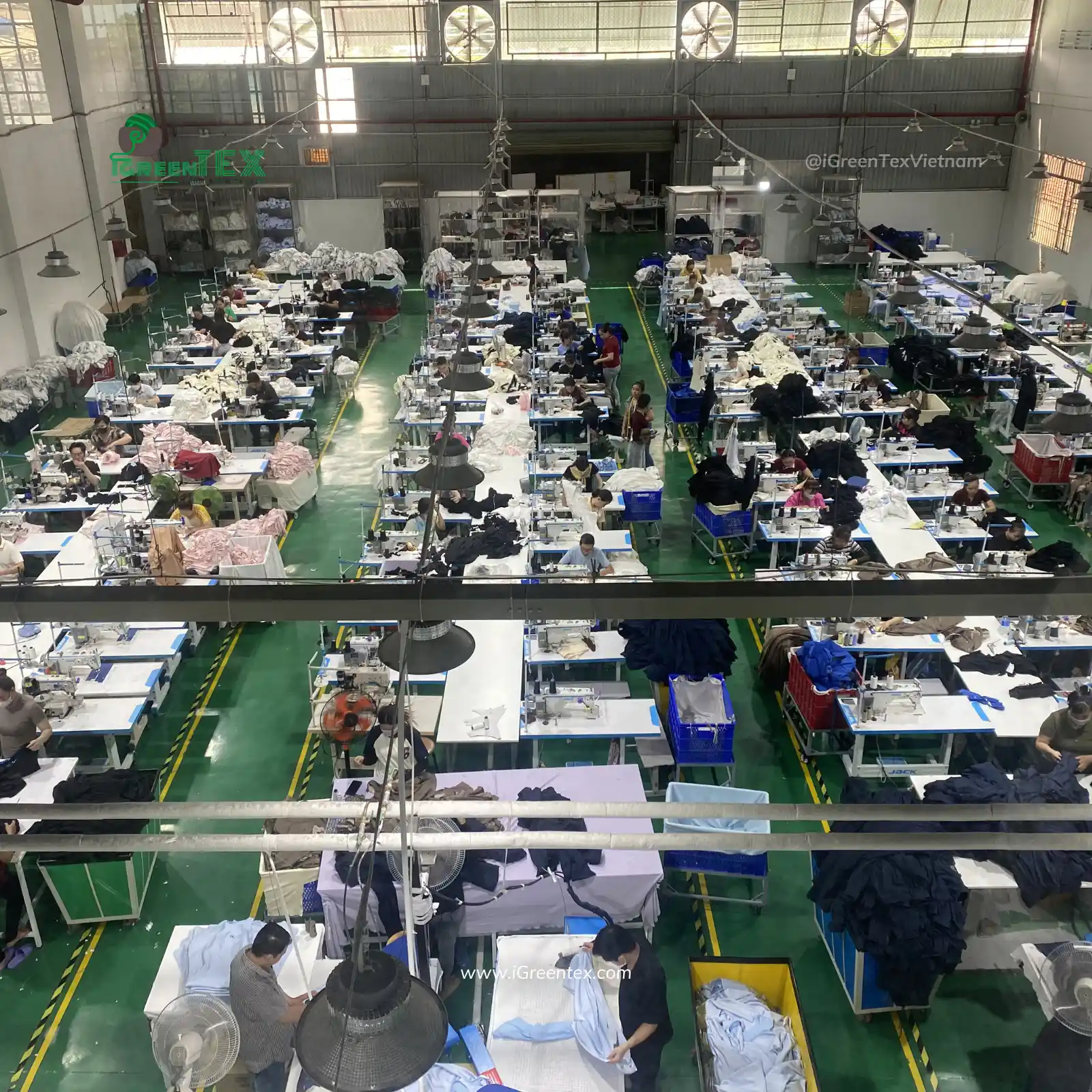 Data chart illustrating the cost benefits of clothing manufacturing in Vietnam.