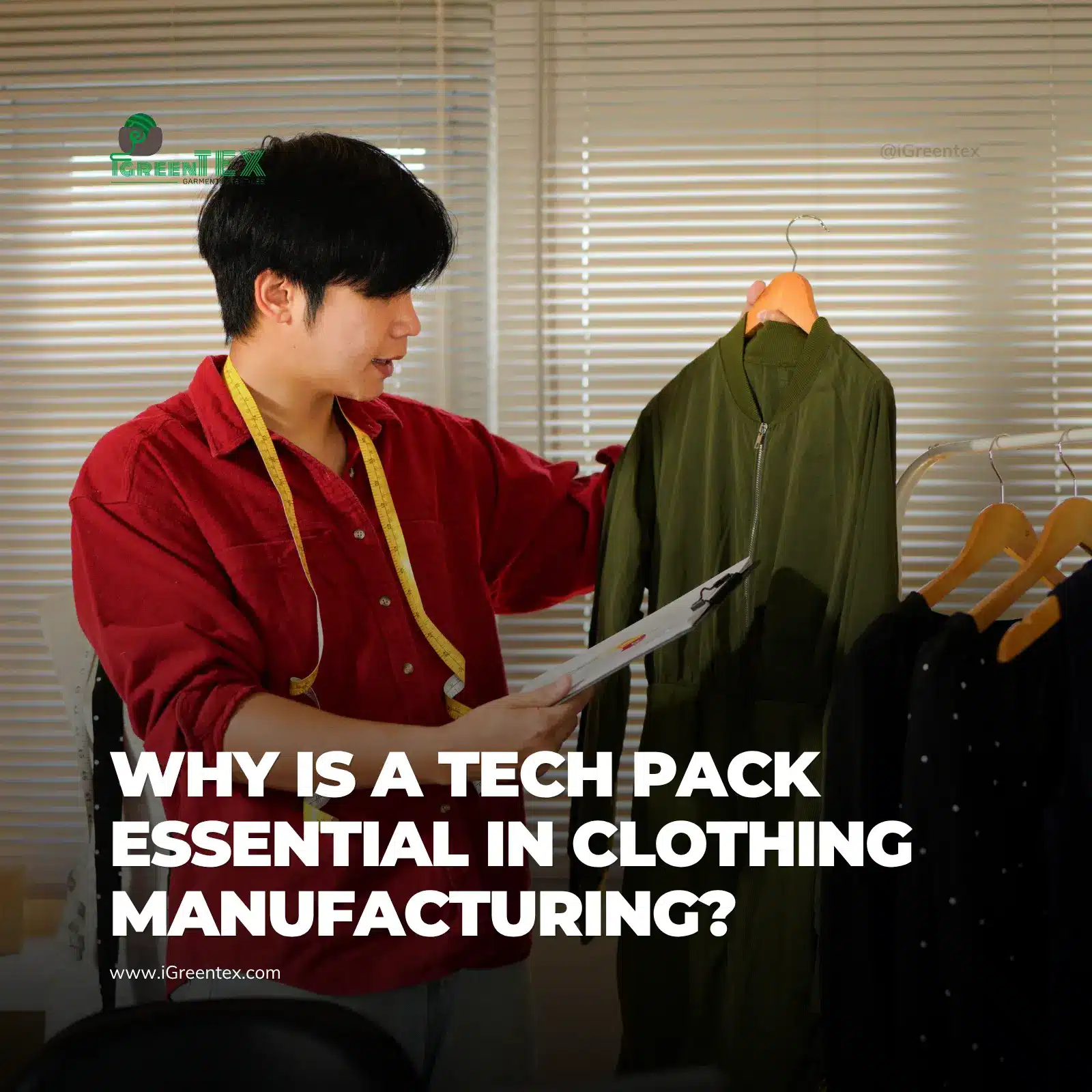 A graphic illustrating why a clothing tech pack is essential in manufacturing