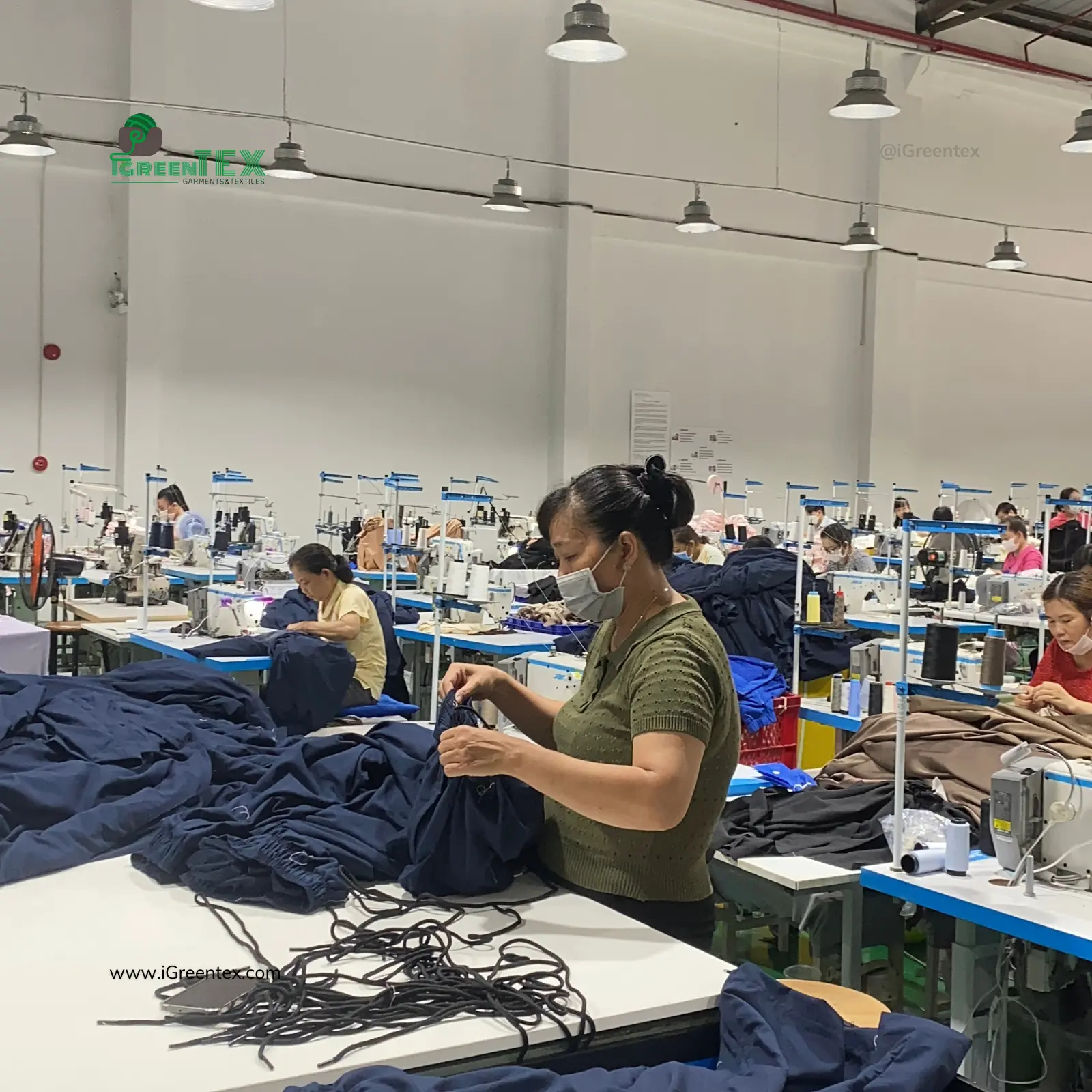 Inside the iGreen Tex Vietnam apparel workshop where quality systems prevent different types of unauthorized garment production.